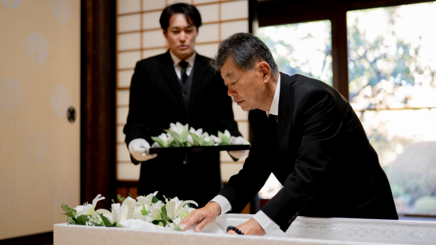 自宅で葬儀を行うイメージ