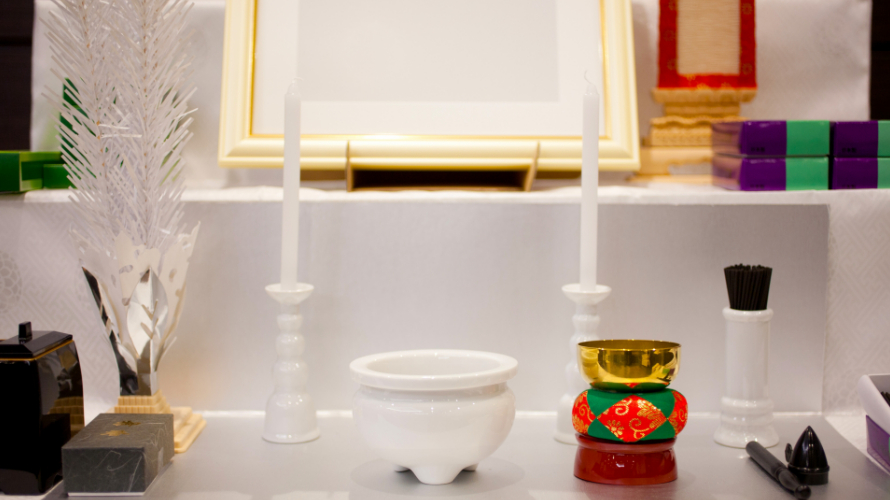 家の祭壇のイメージ